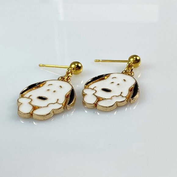 Snoopy Dangle Earrings - Picture 4 of 6